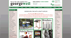 Desktop Screenshot of georgeweil.com